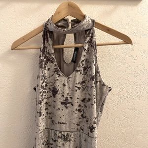 Crushed Velvet Cocktail Dress